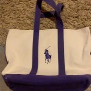 Ralph Lauren Canvas Tote Bag!